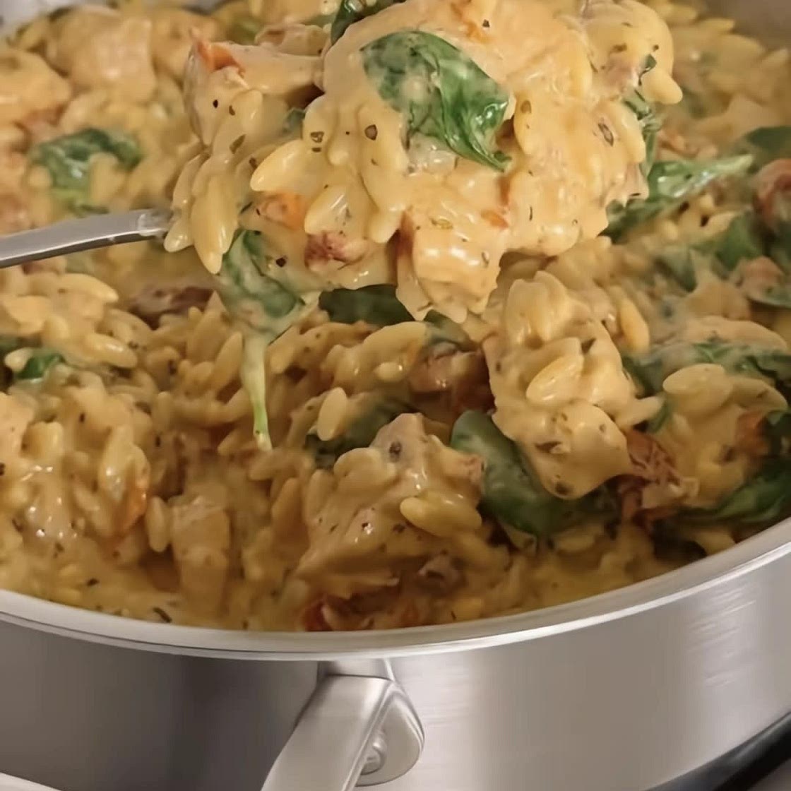 Marry Me Chicken Orzo