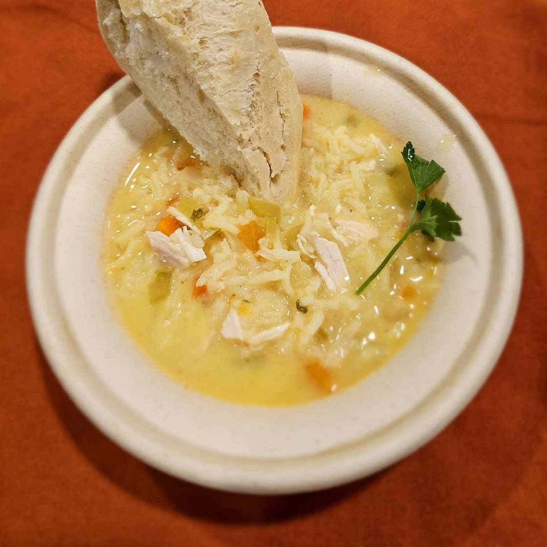 Avgolemono: Greek Lemon Chicken Soup
