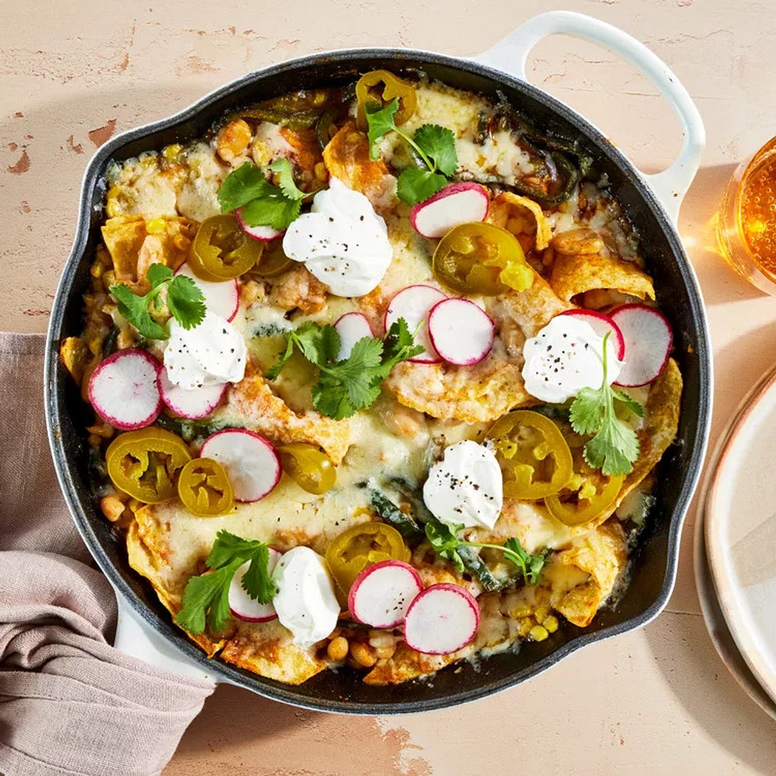 White Bean Enchilada Skillet Is a Weeknight-Dinner Winner