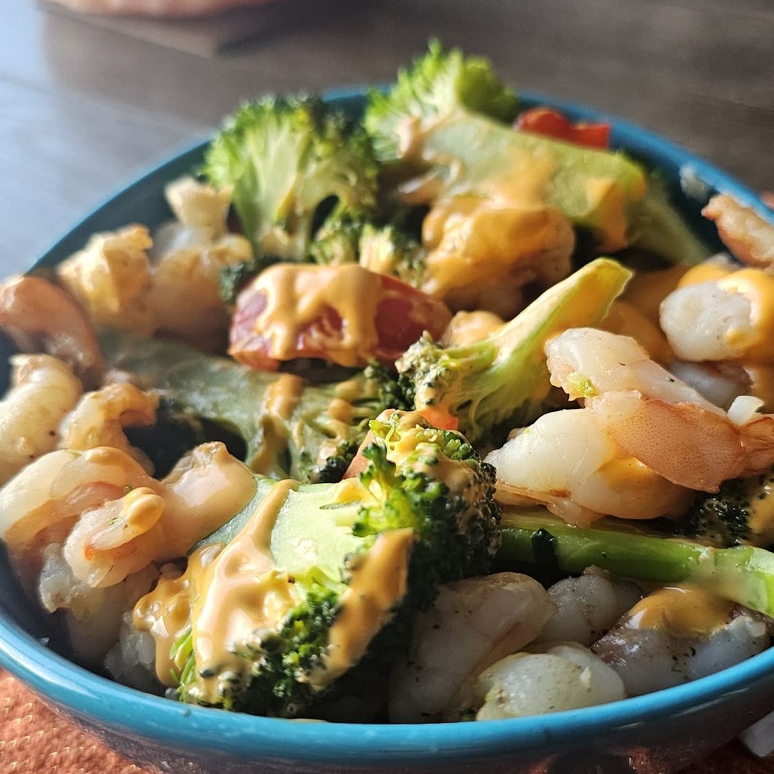 One-Pot Garlicky Shrimp & Broccoli