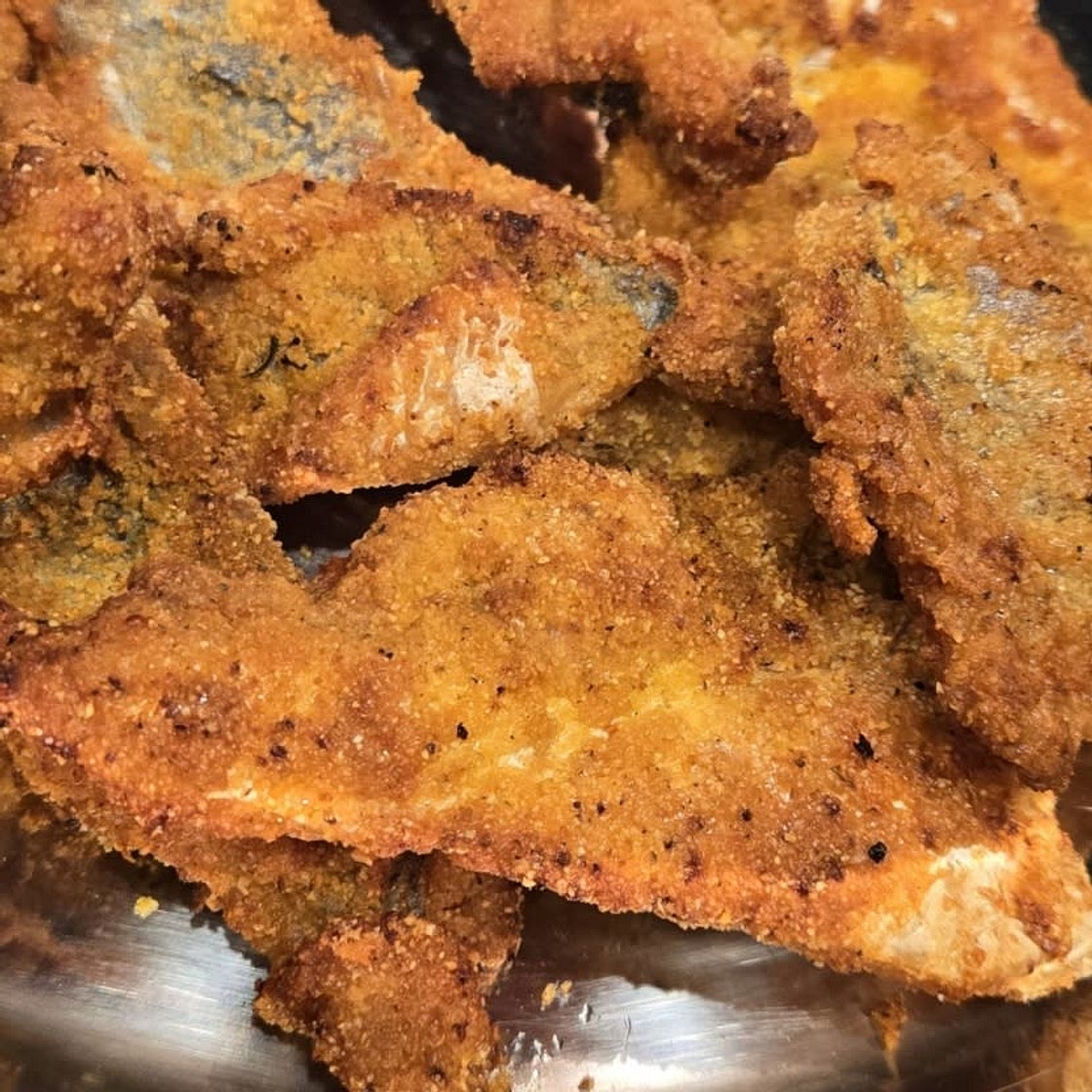 Air Fryer Catfish w/fries