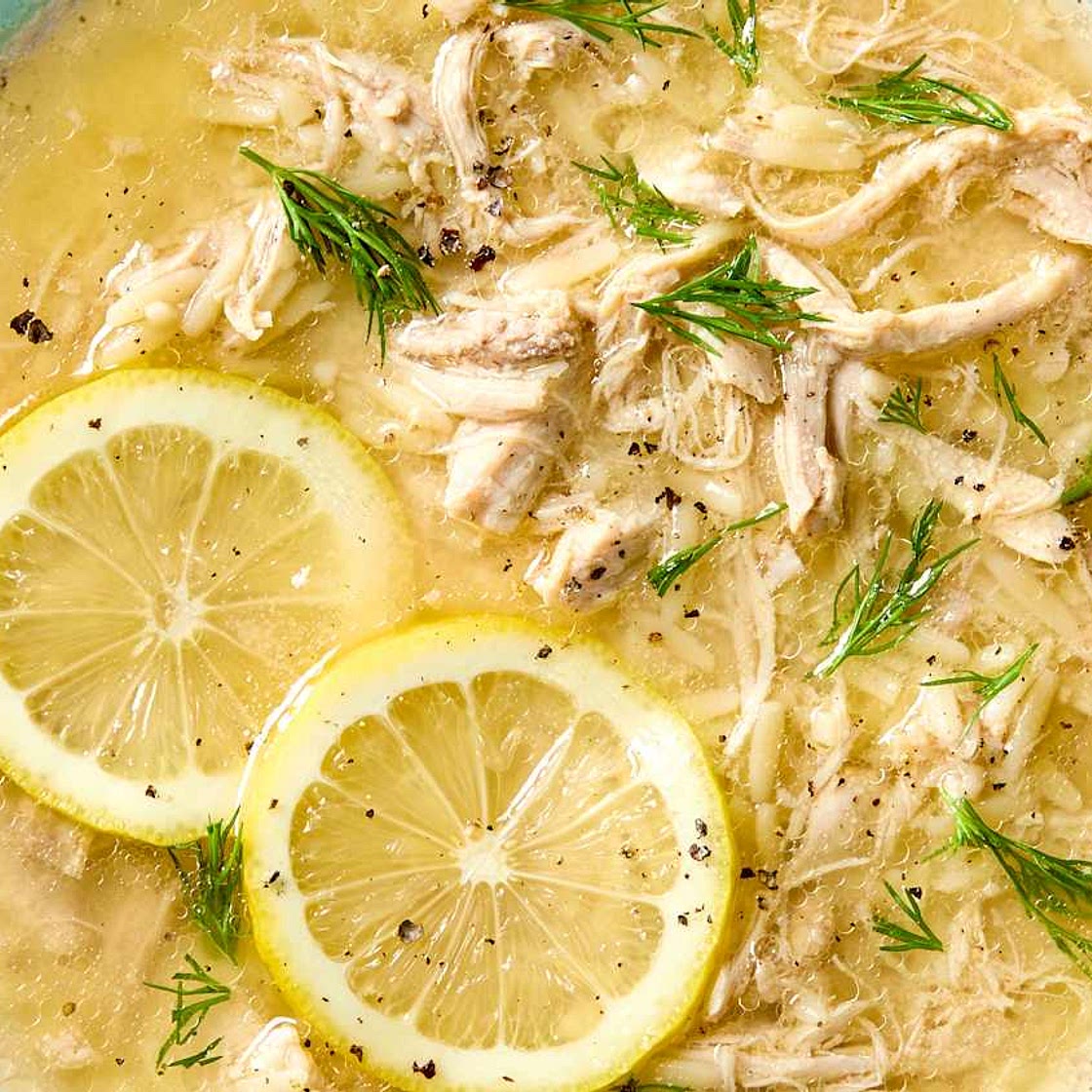 Avgolemono (Greek Lemon Chicken Soup)