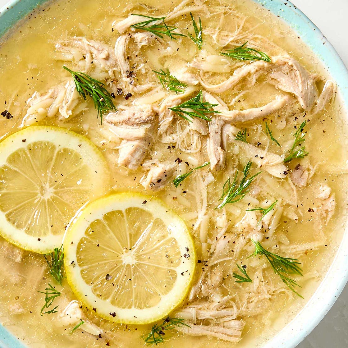 Avgolemono (Greek Lemon Chicken Soup)