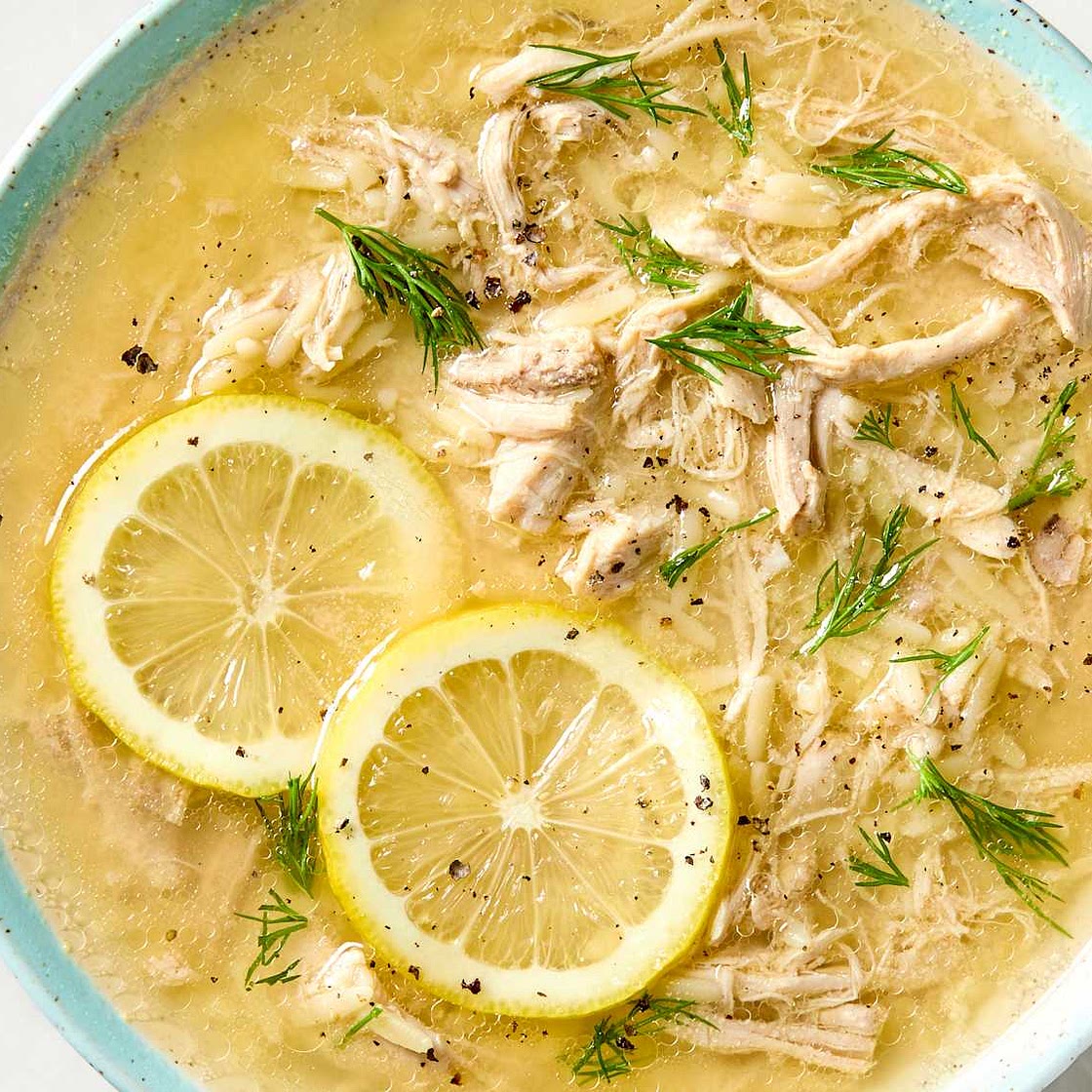 Avgolemono (Greek Lemon Chicken Soup)