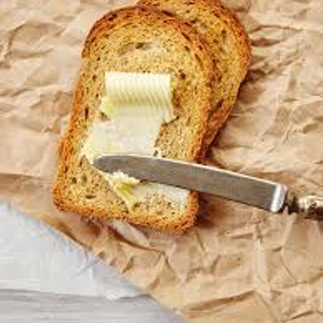 Pão com manteiga light