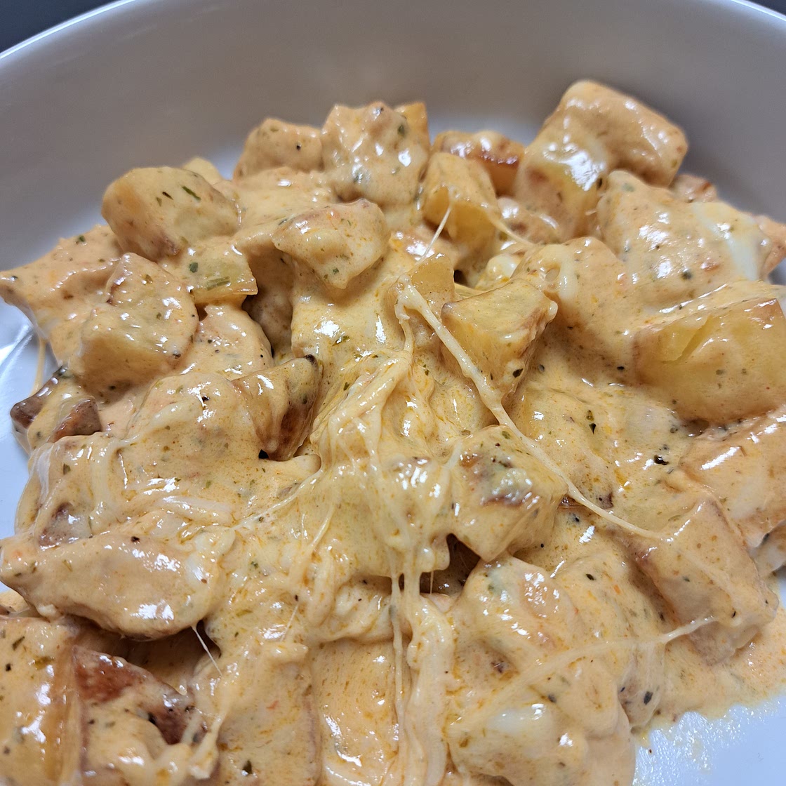 Cremige kartoffel-liebe