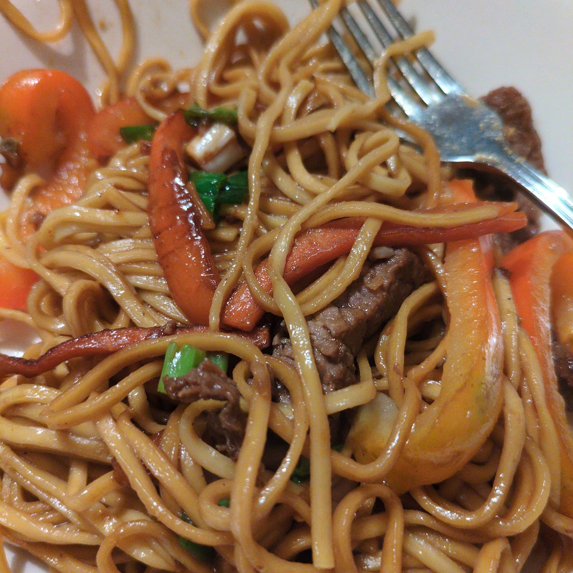 Chloe's beef stirfry