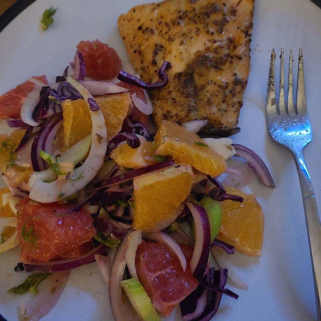 Fennel, Radicchio, and Citrus Salad
