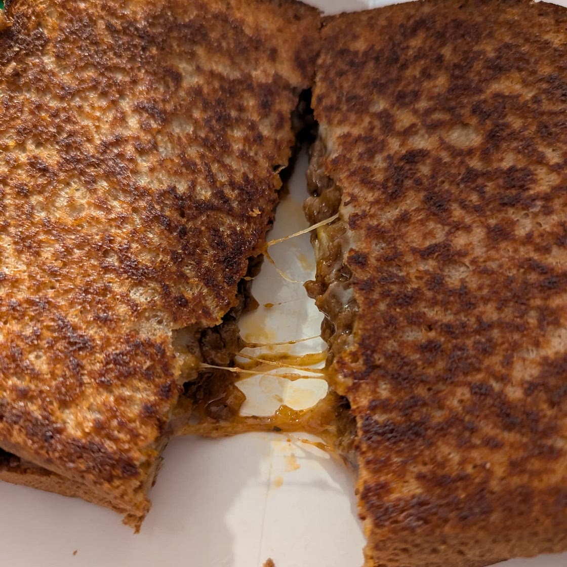 Sloppy Joe Grilled Cheese