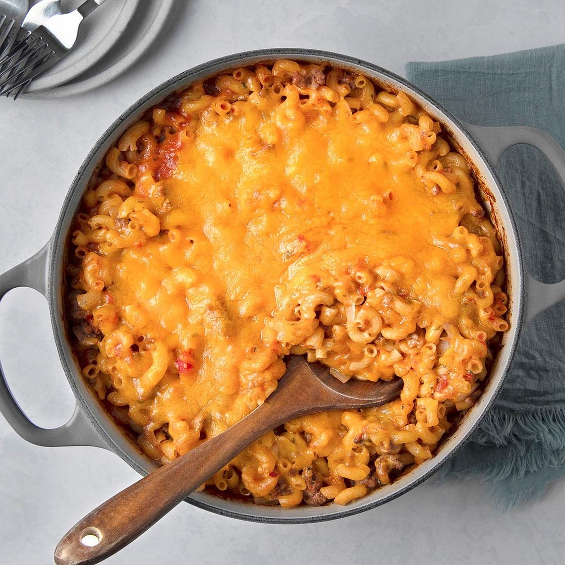 Cheeseburger Casserole