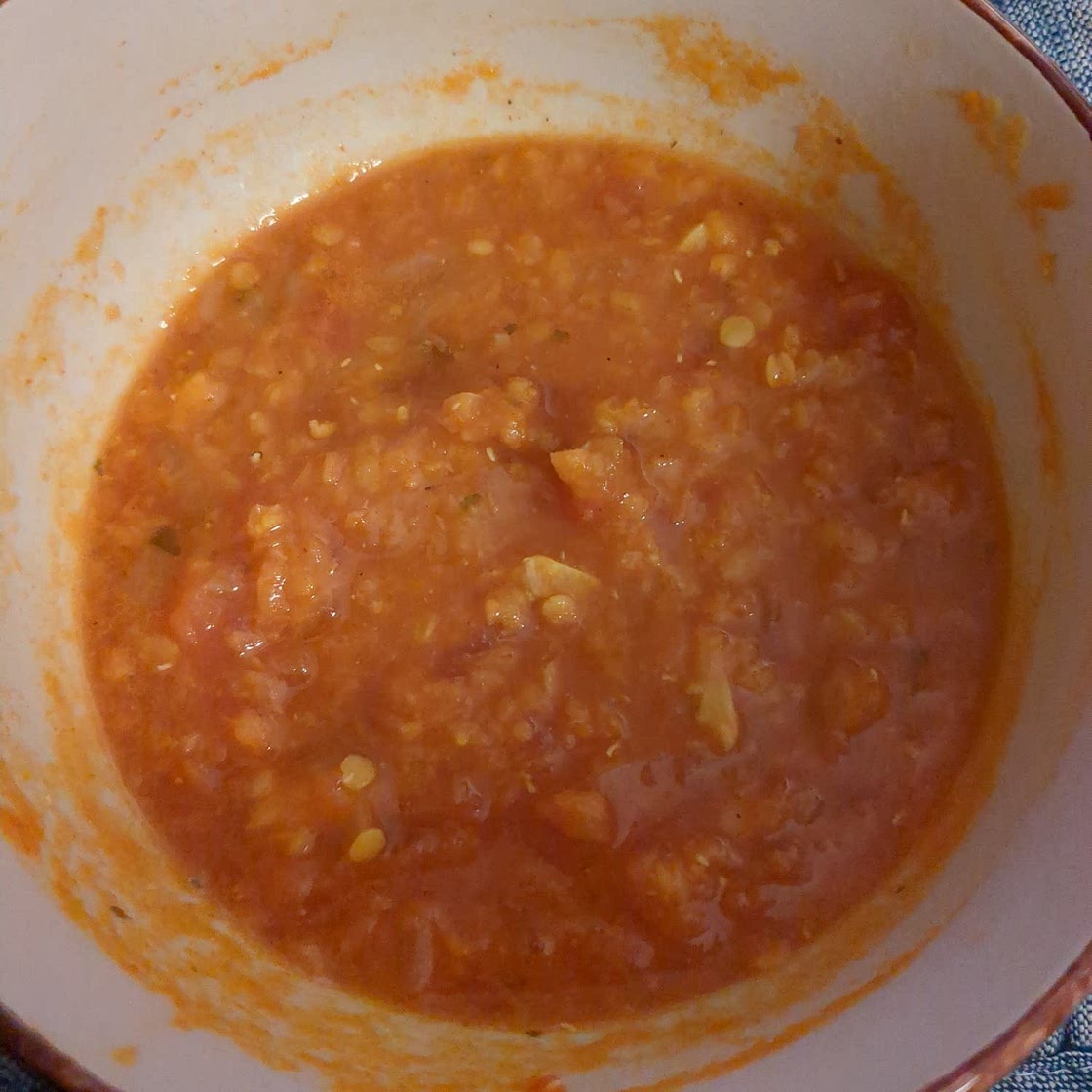 Mexican Red Lentil Stew