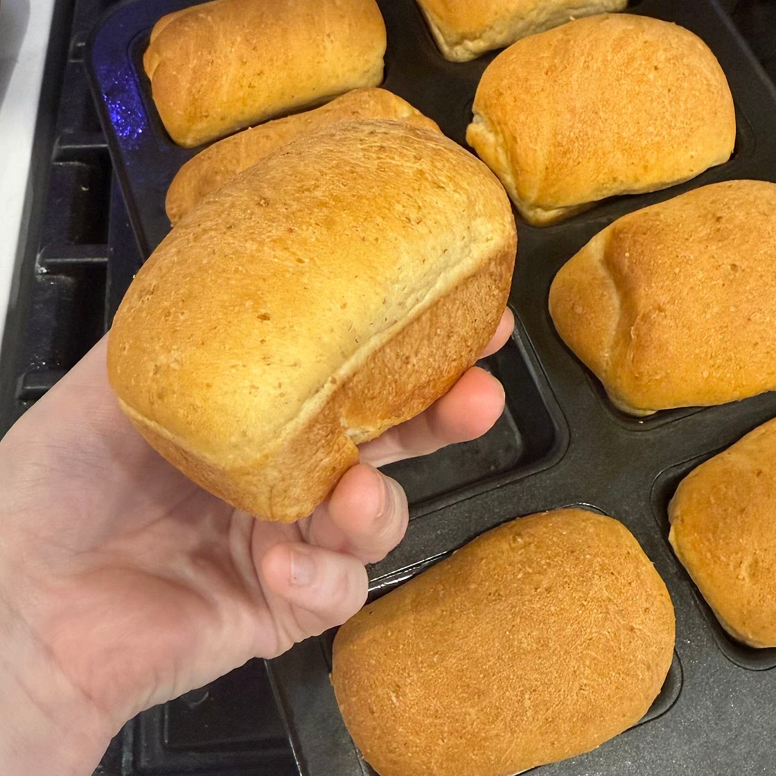 Mini Honey Wheat Sandwich Bread