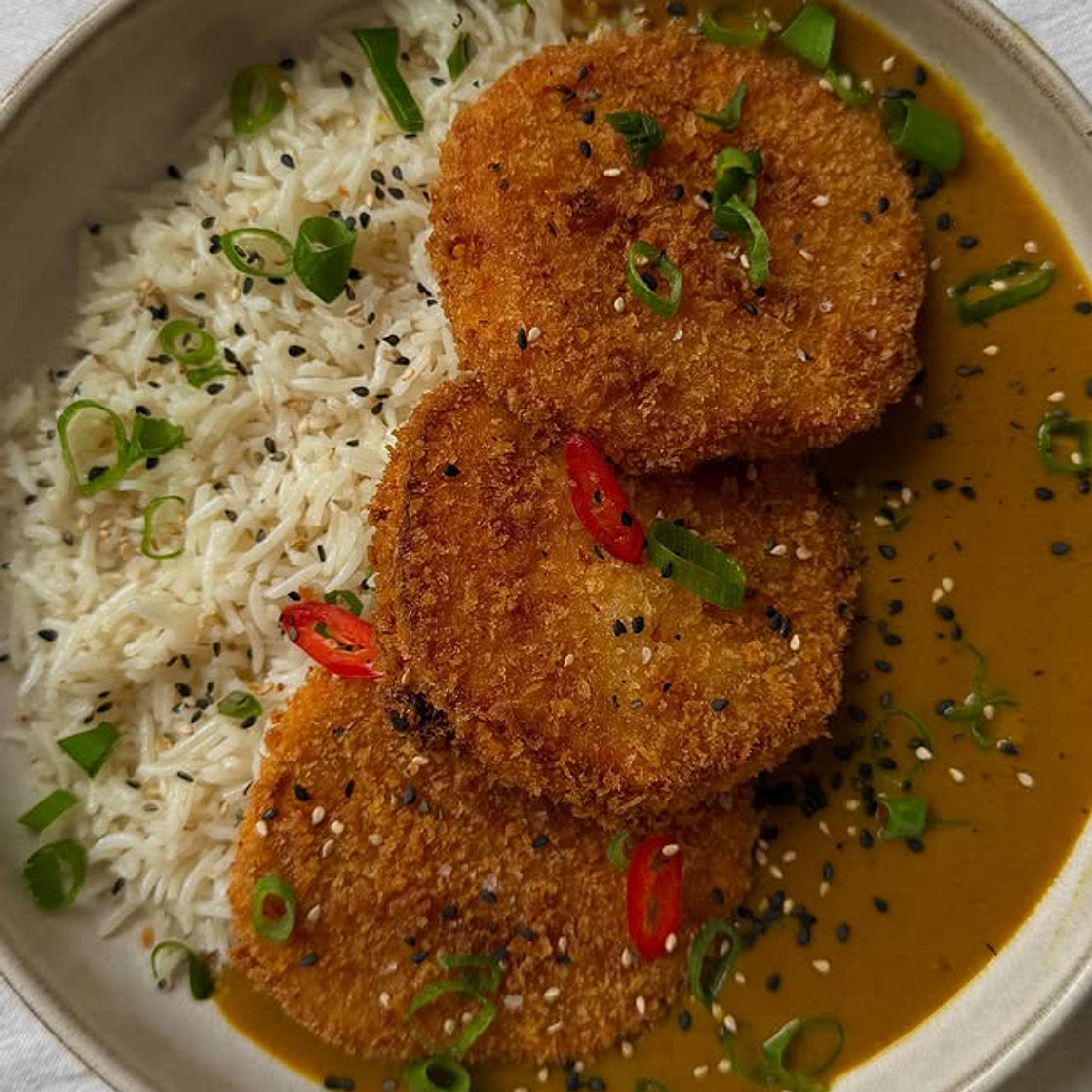 Vegan Katsu Curry (like Wagamamas!)