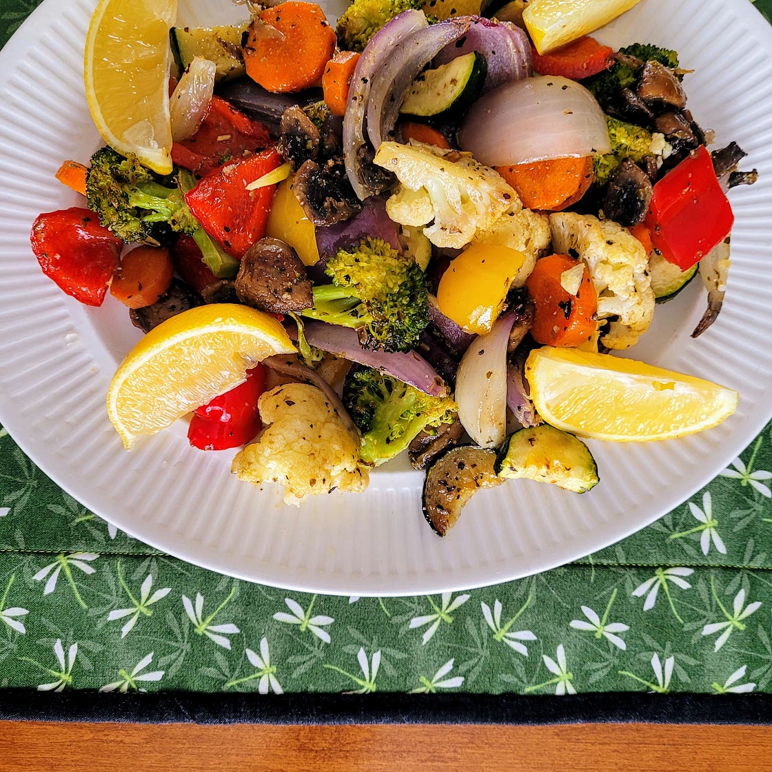 Easy Roasted Mixed Vegetables