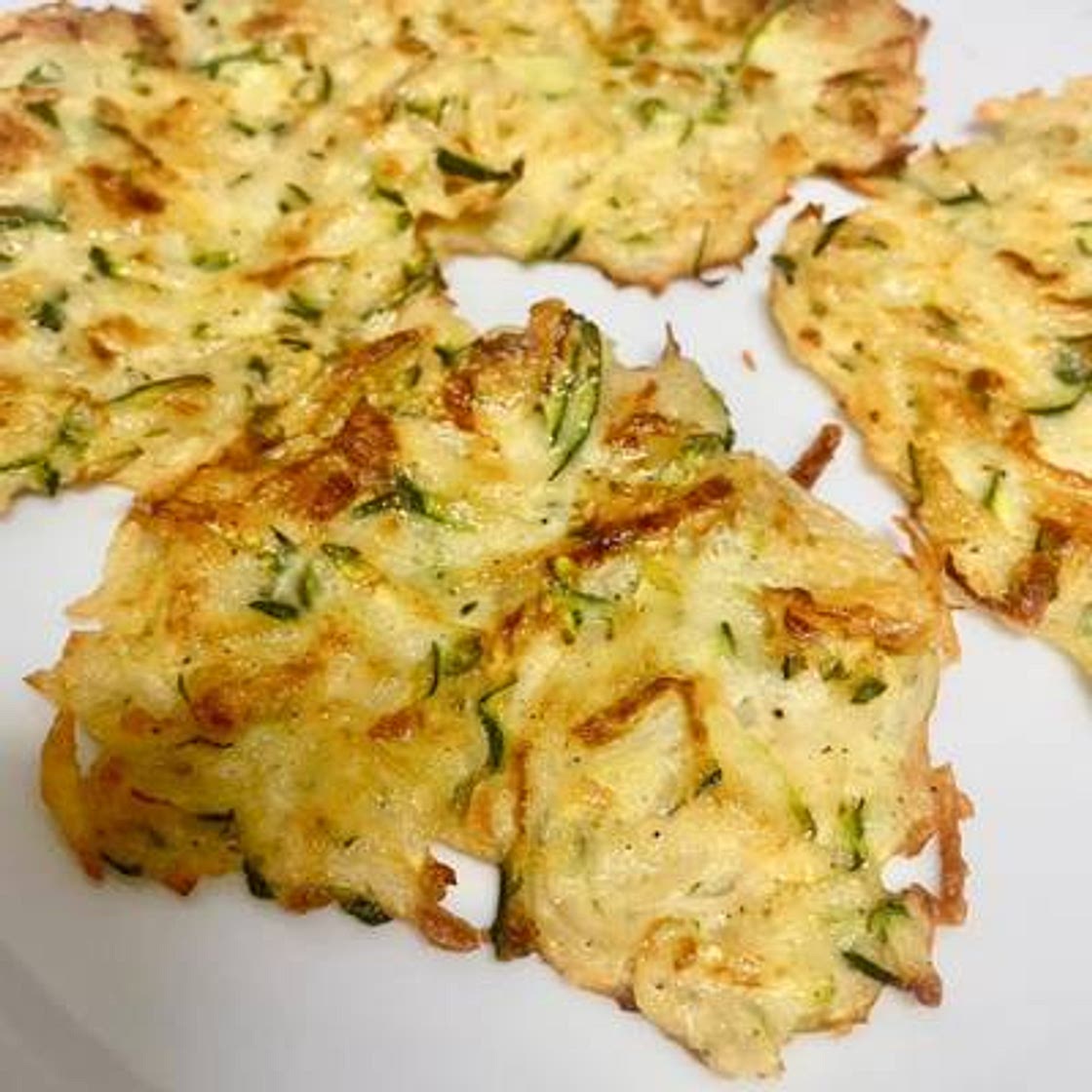 Tortitas de calabacín y patata
