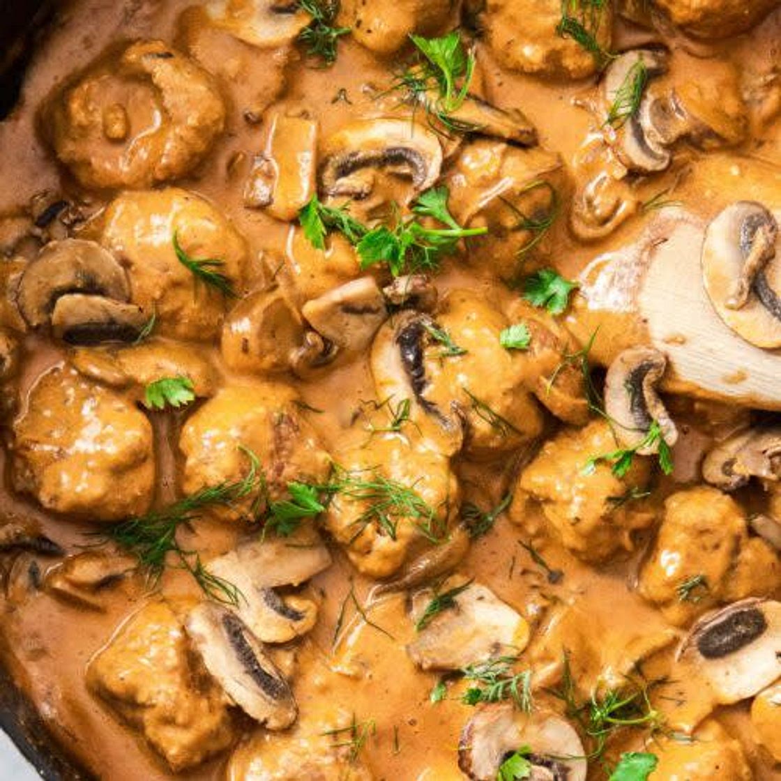 Meatball Stroganoff