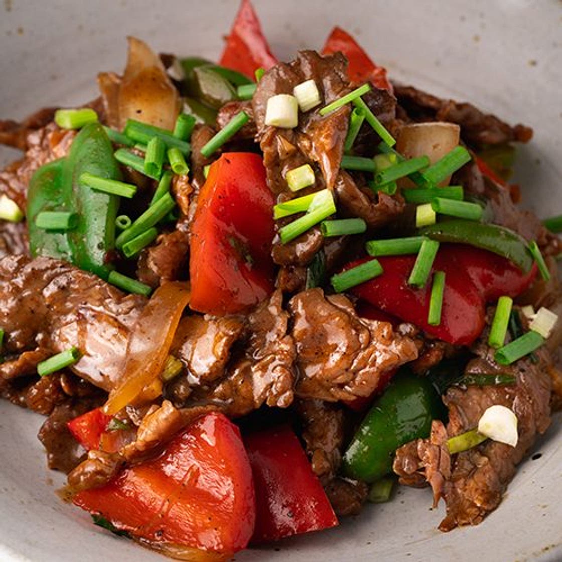 Super tender beef stir-fry
