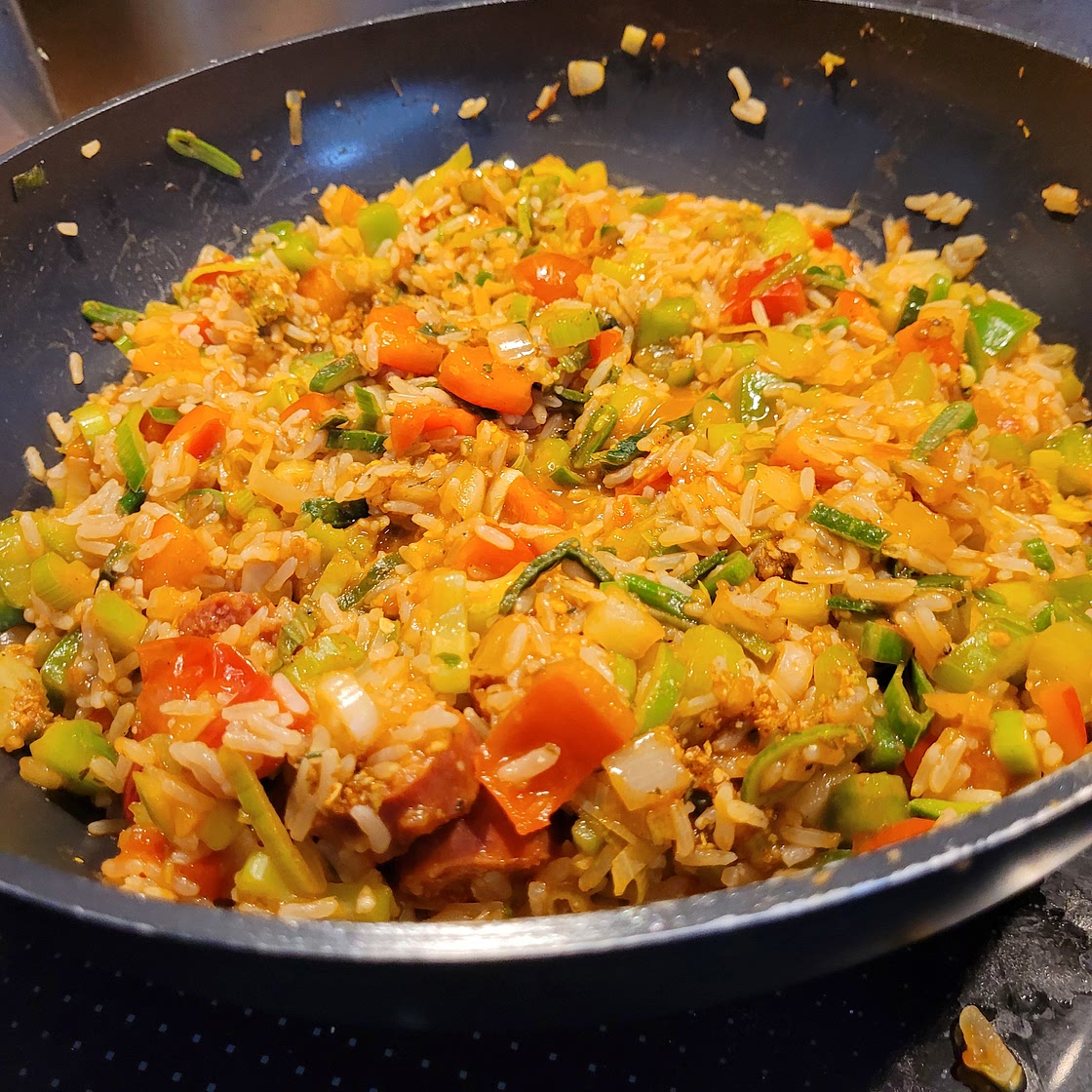 Spiced jambalaya