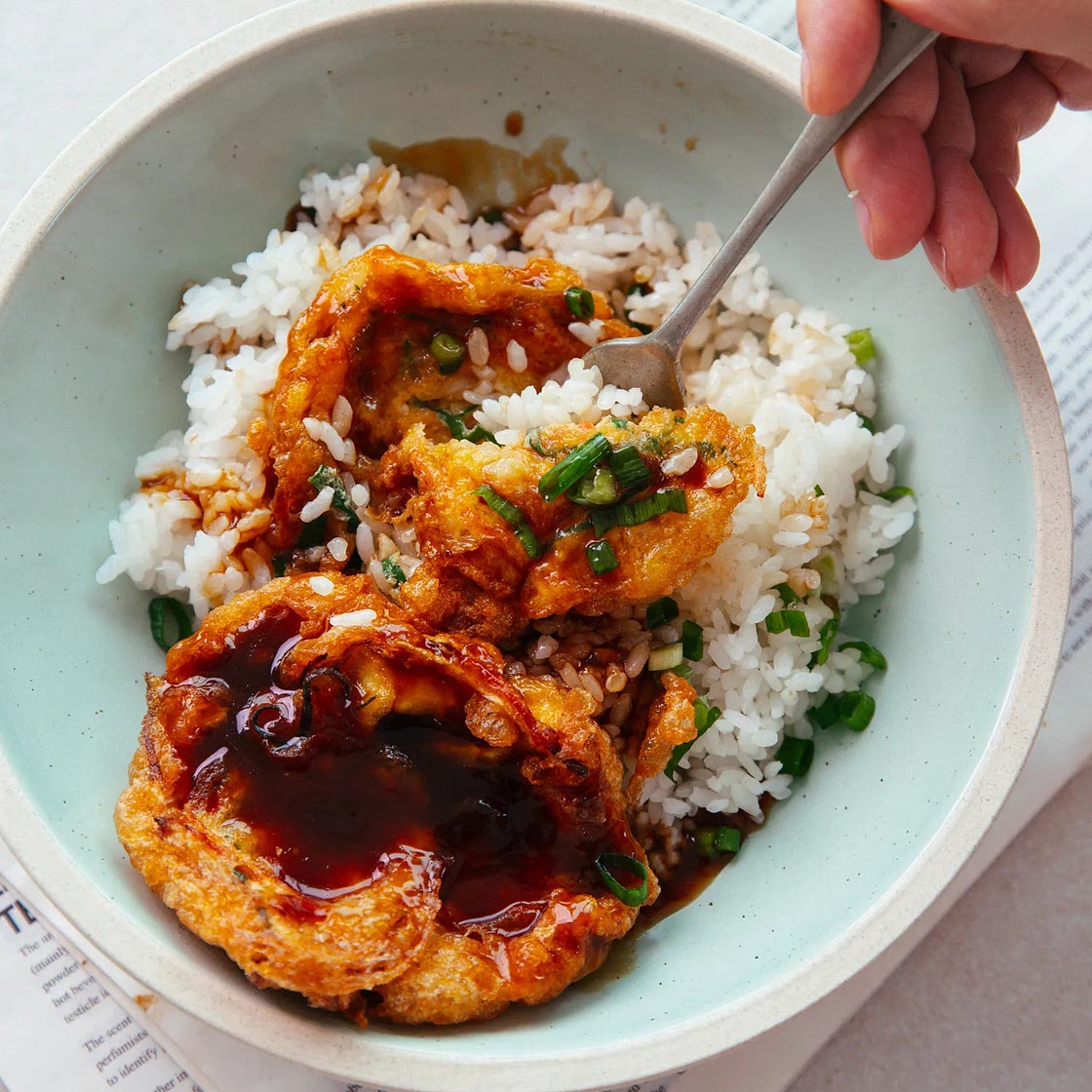 Shrimp Egg Foo Young