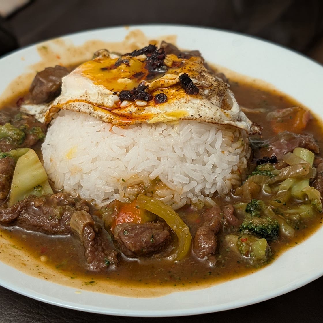 Pepper beef stir-fry recipe