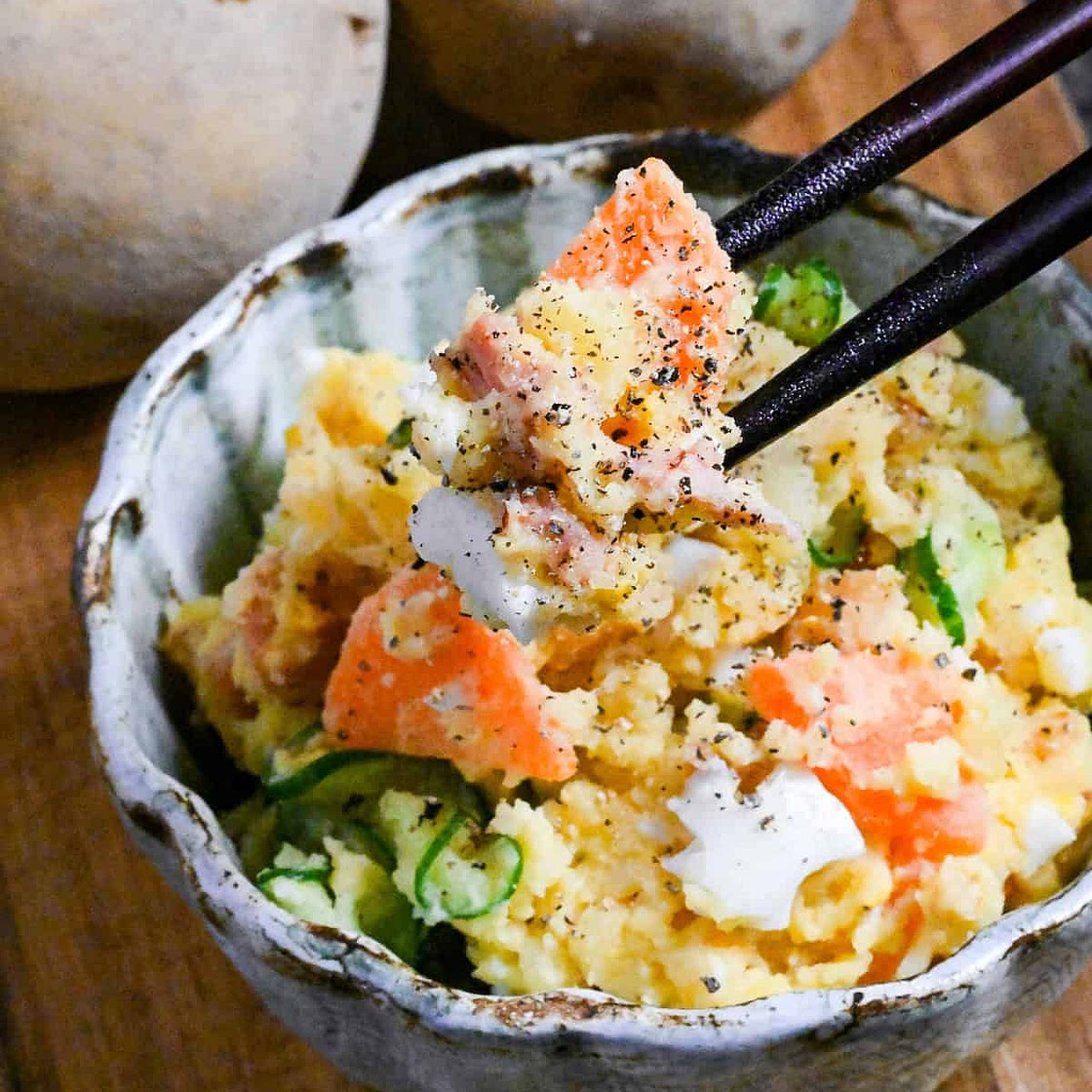 Addictive Izakaya-Style Potato Salad for Your Midnight Craving
