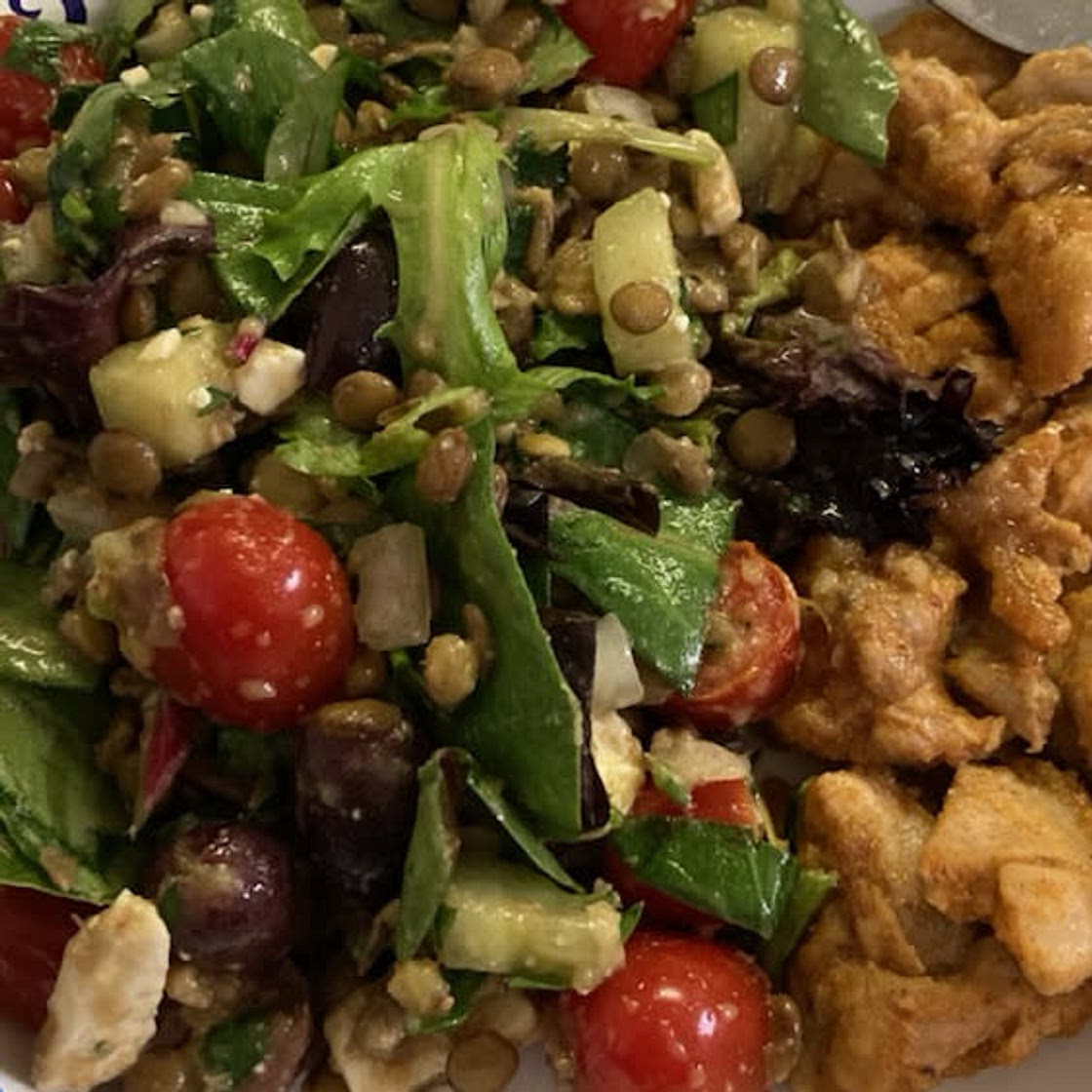 Mediterranean Lentil Salad