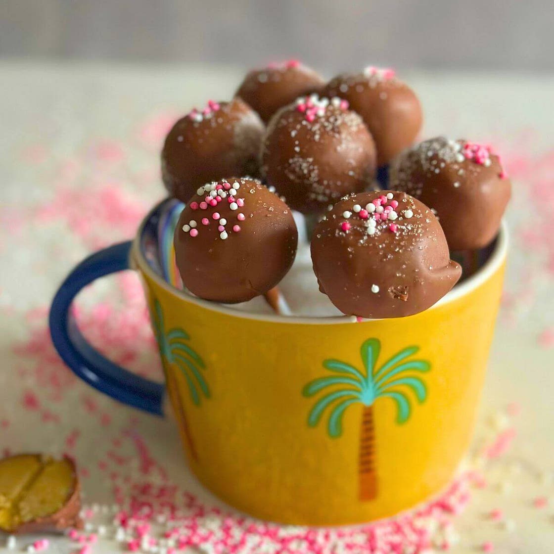 Pistachio Cake Pops