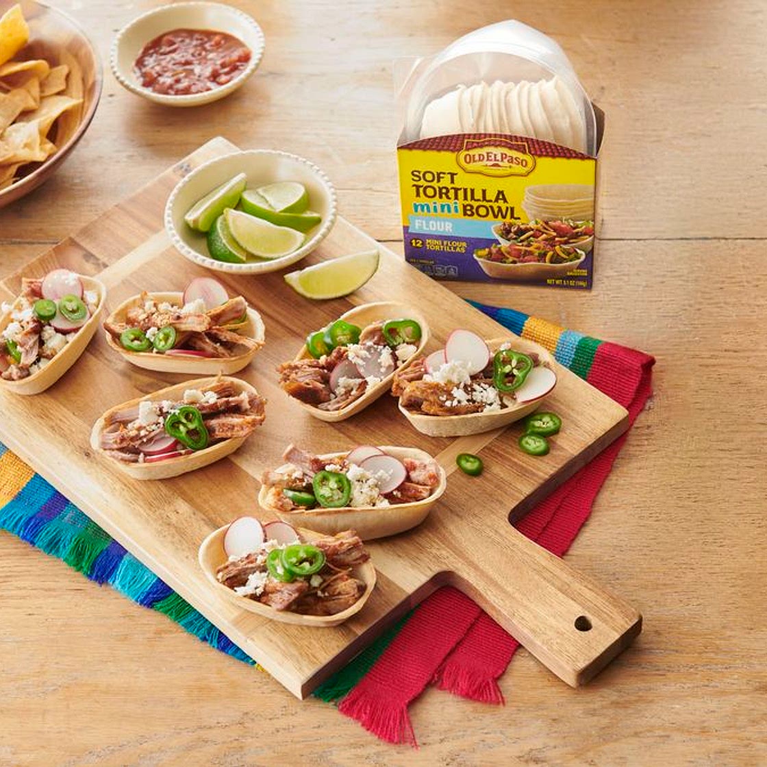 Mini Carnitas Taco Bowls