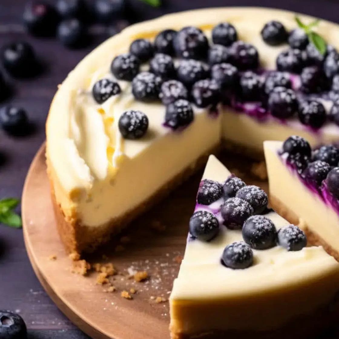Blueberry Banana Cream Pie