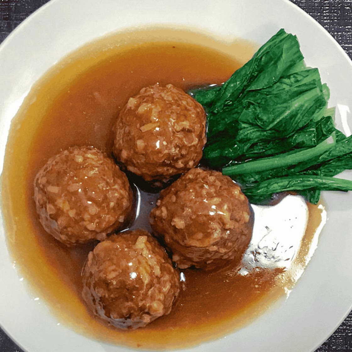 Chinese Stewed Pork Meatballs