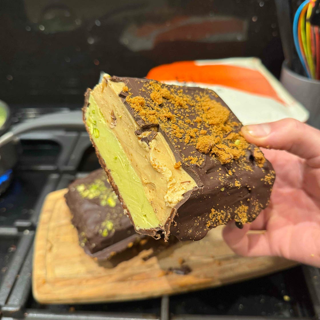 Protein Ice Cream Sharing Chocolate Bar