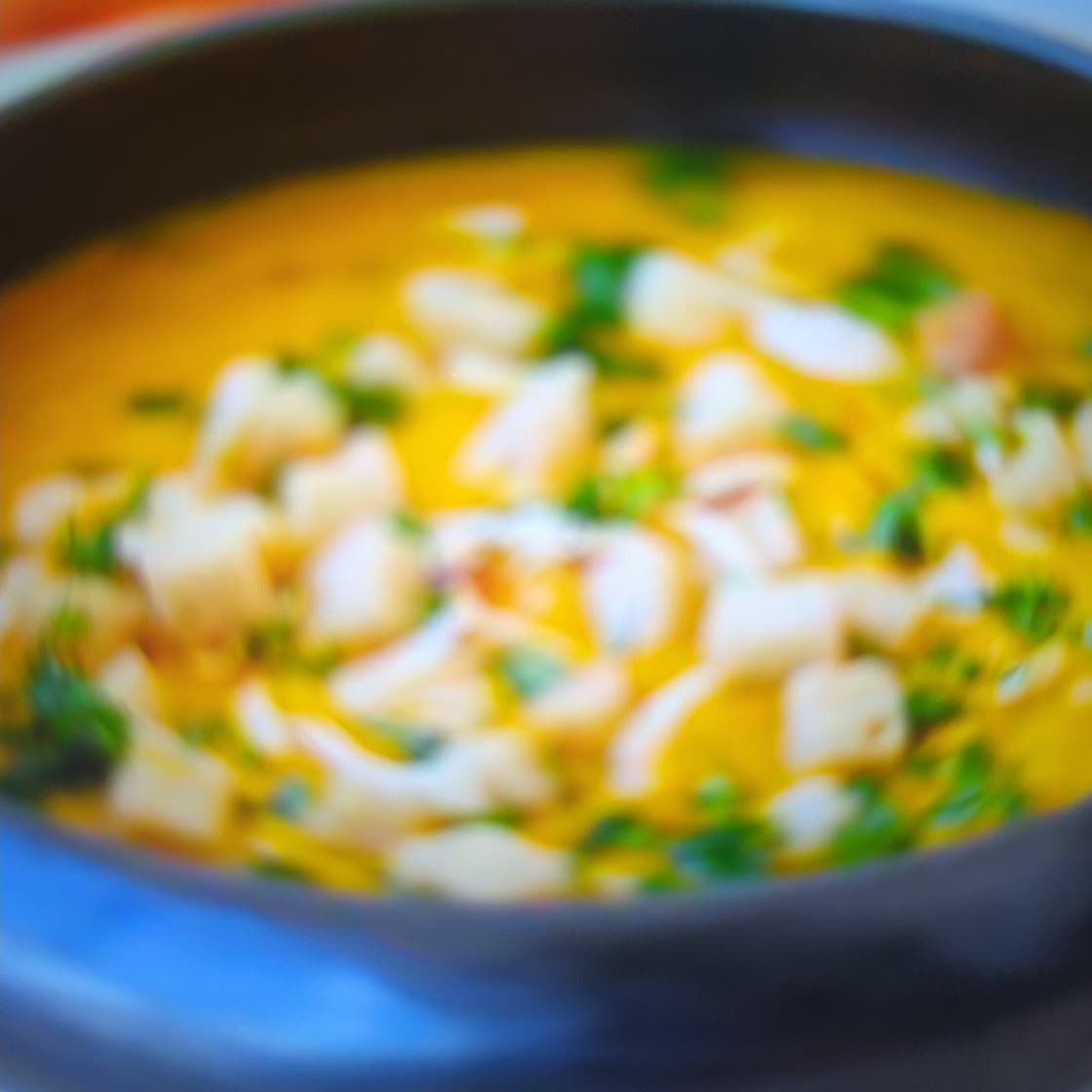 Carrot ginger soup