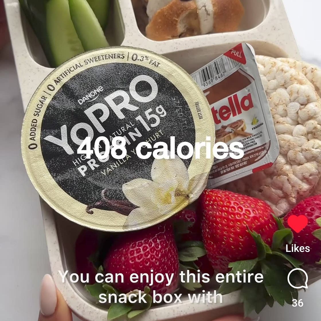 Sweet snack box