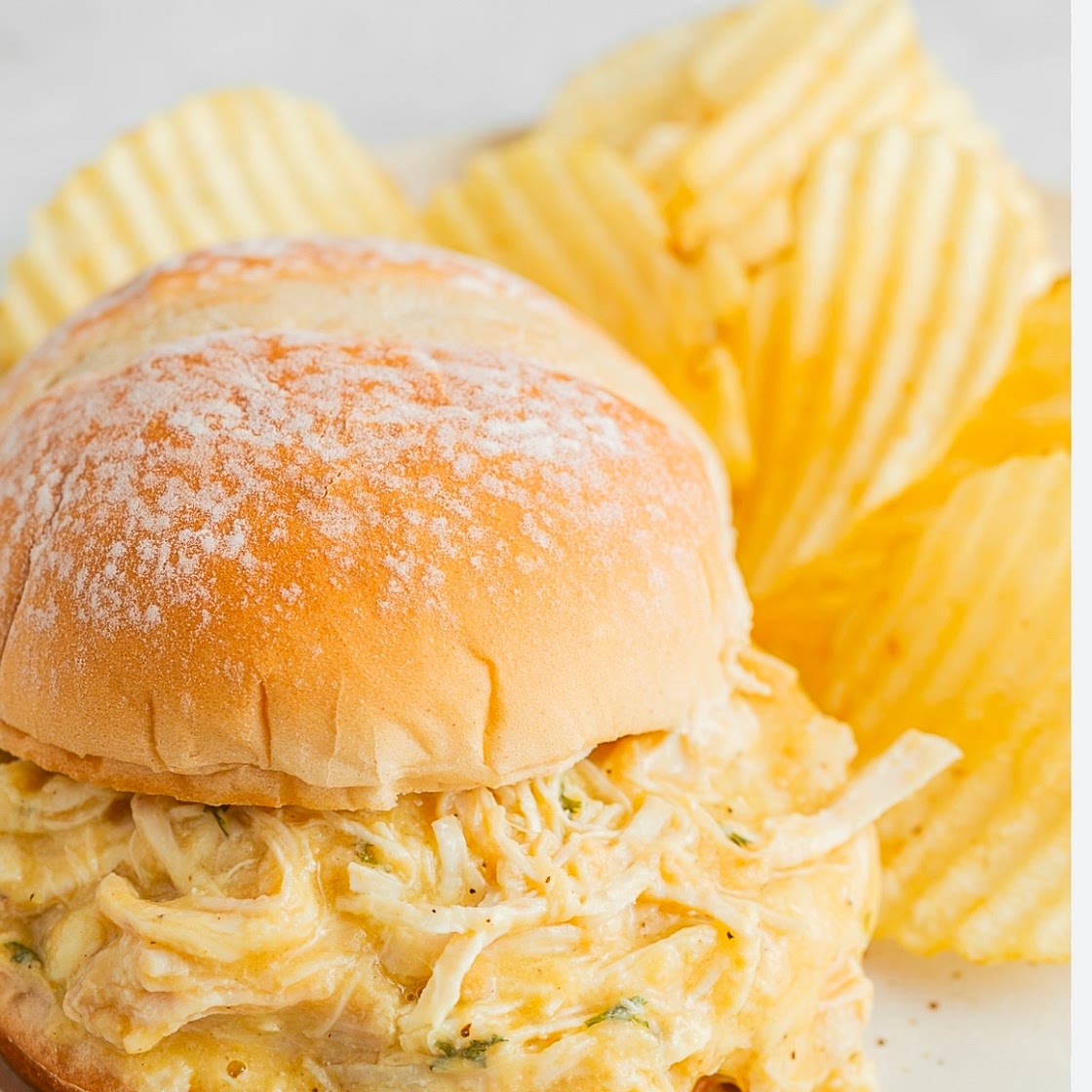 Ohio Shredded Chicken Sandwiches 