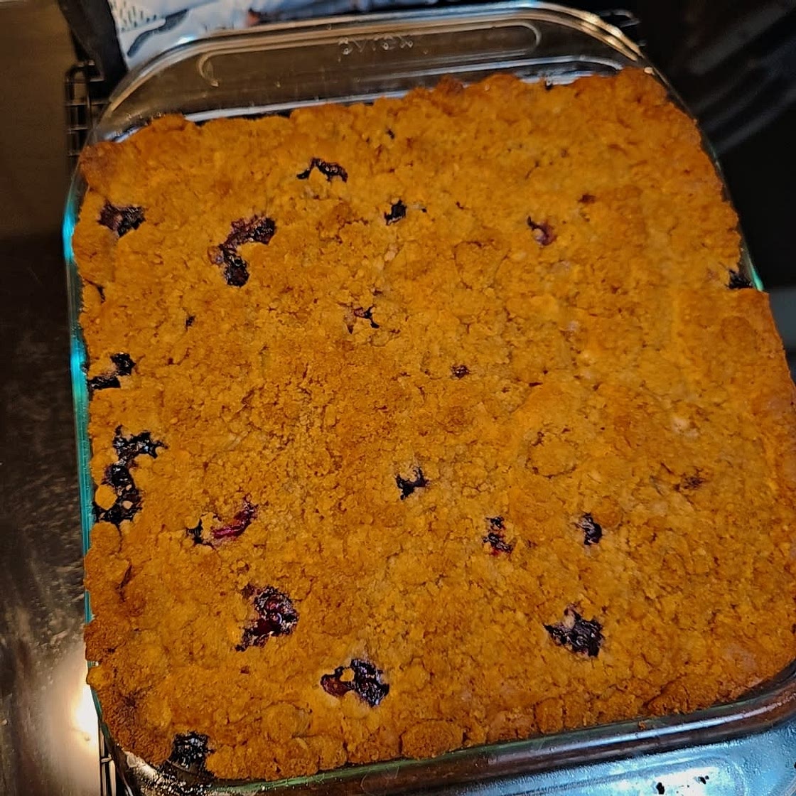 Blueberry Buttermilk Coffee Cake