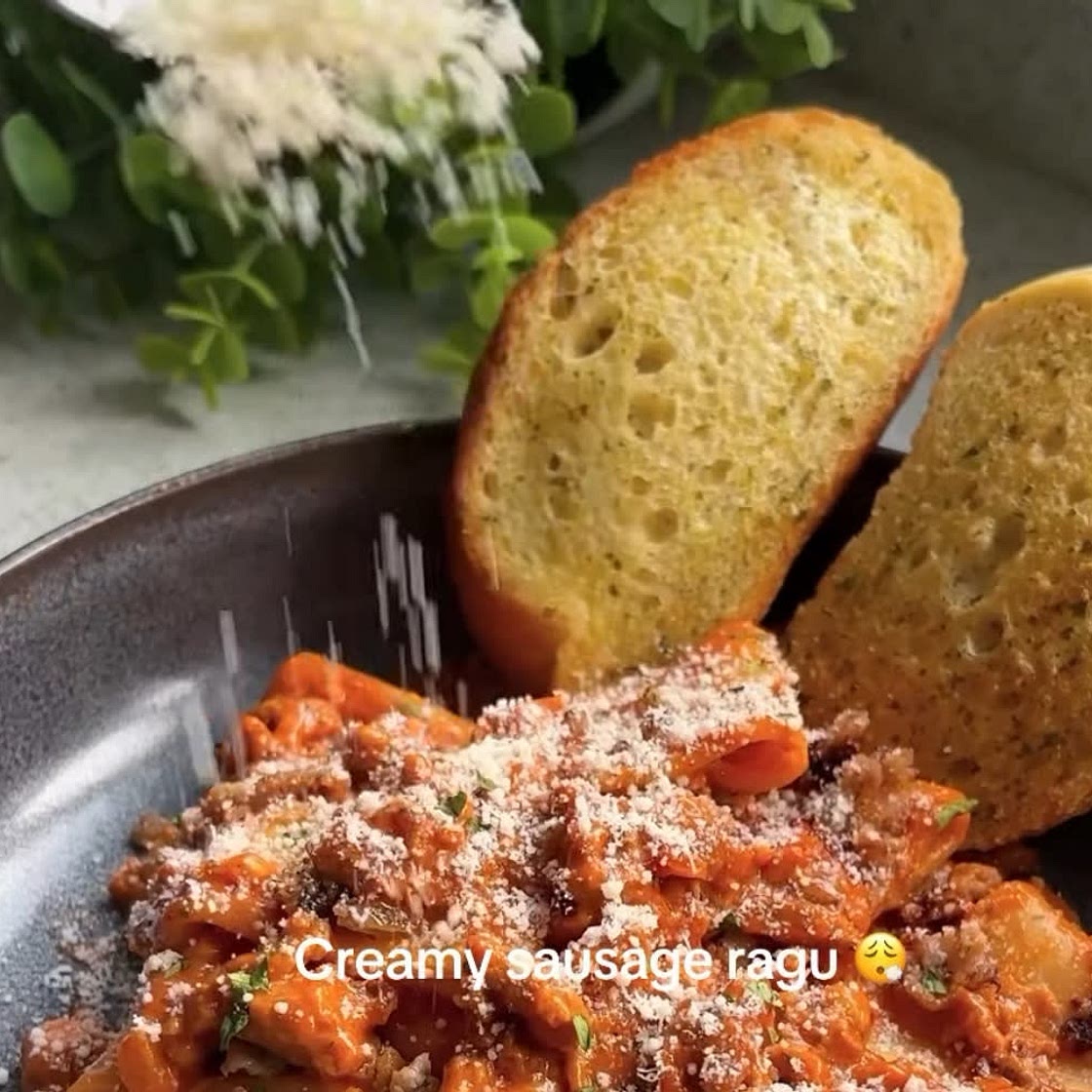 Creamy Sausage Ragu