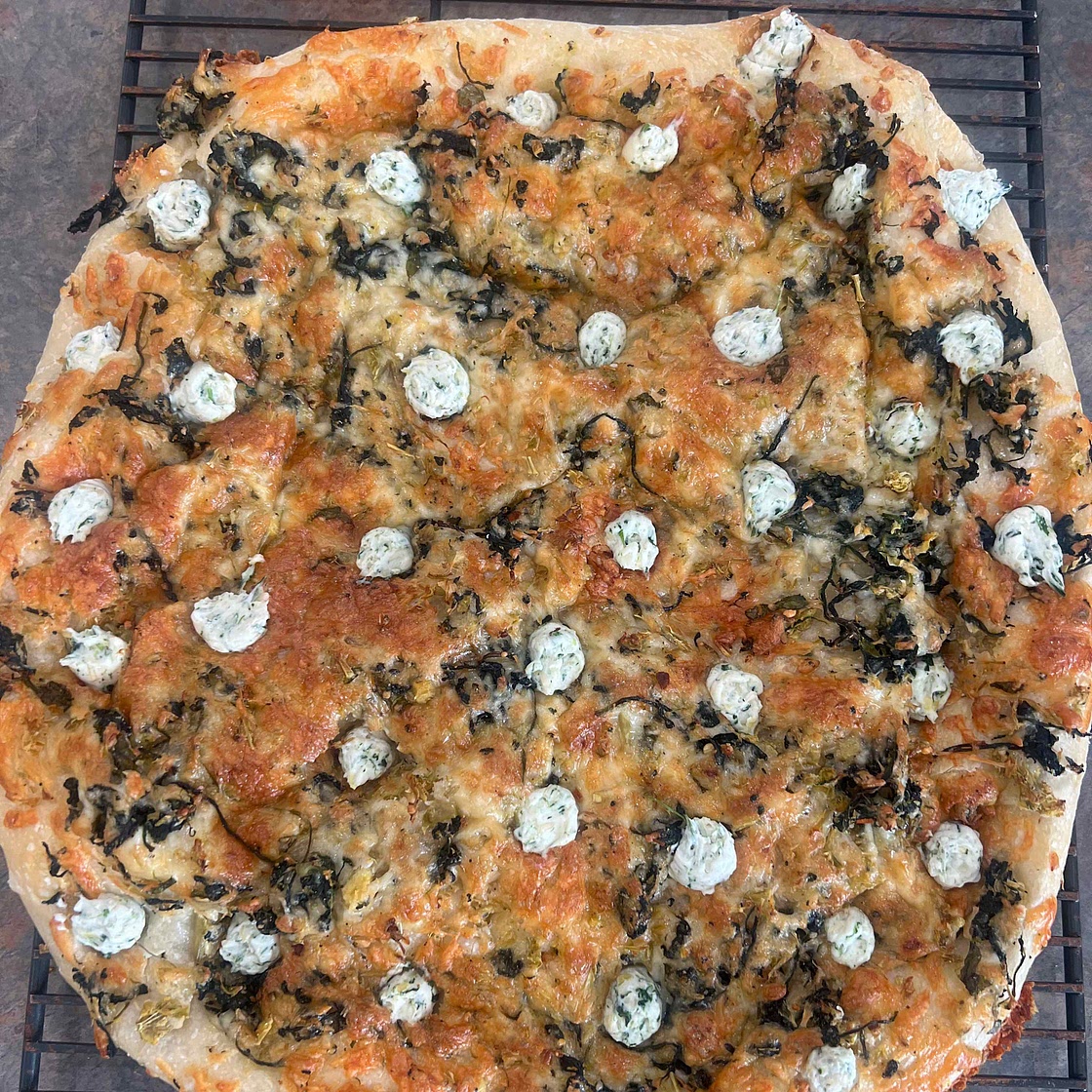 Spinach Artichoke Dip Focaccia