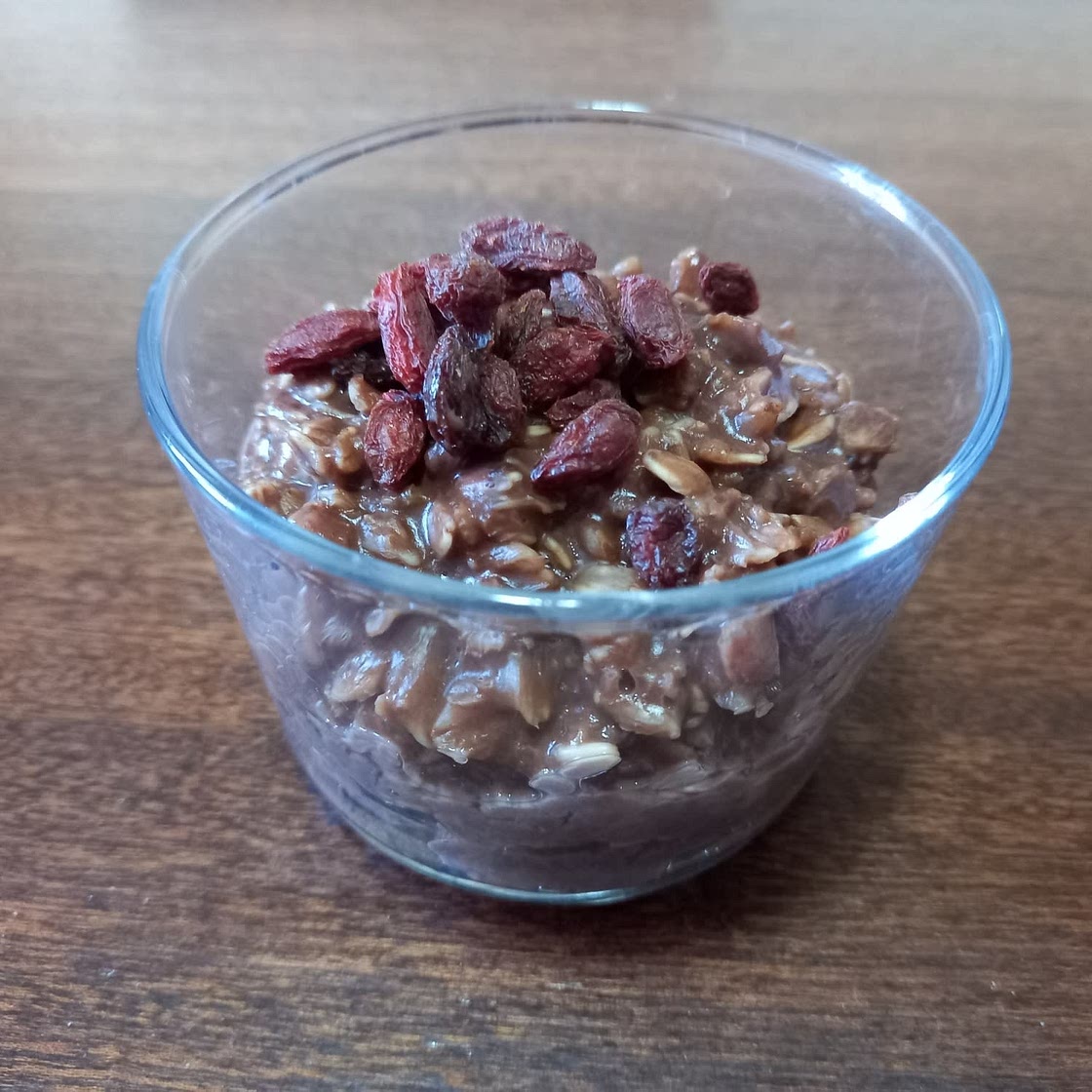 Double chocolate oatmeal
