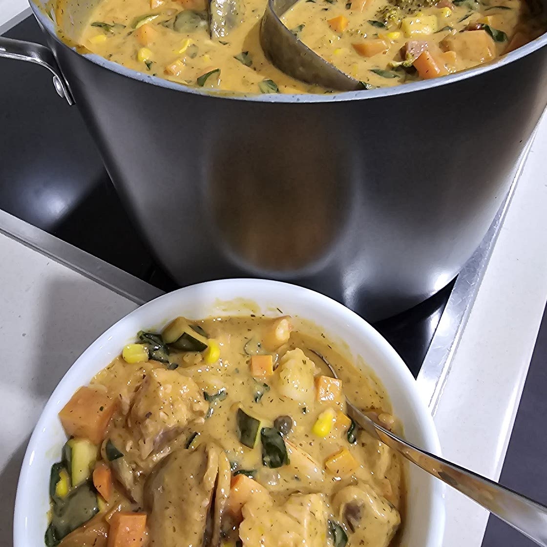 GF DF Seafood Chowder