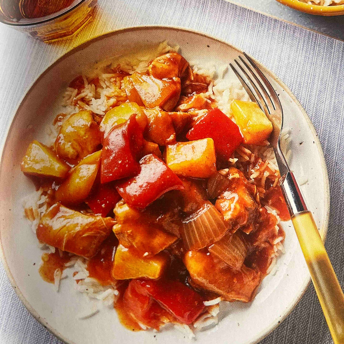 Slow cooker sweet and sour chicken