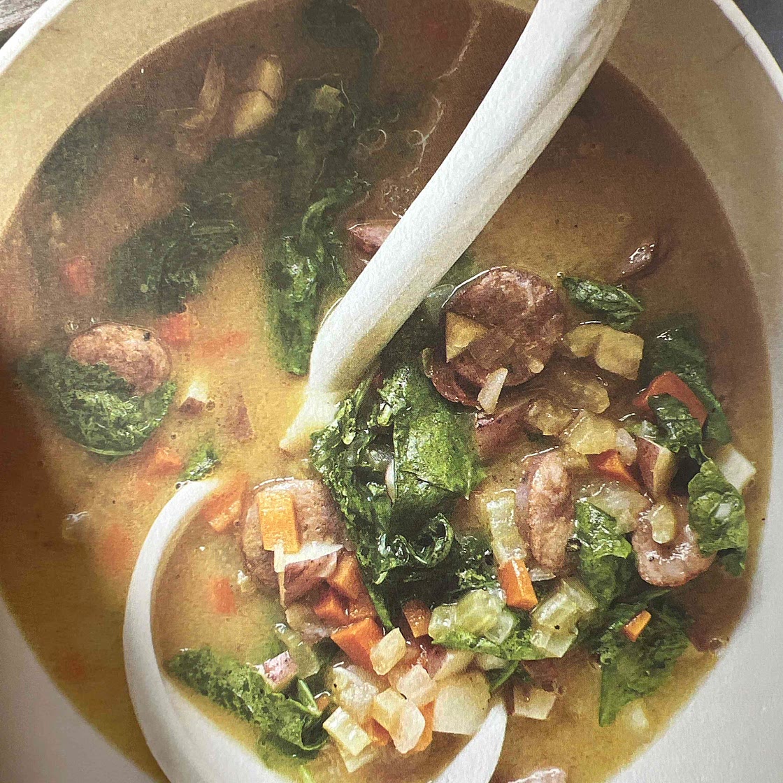 Sausage & Kale Soup