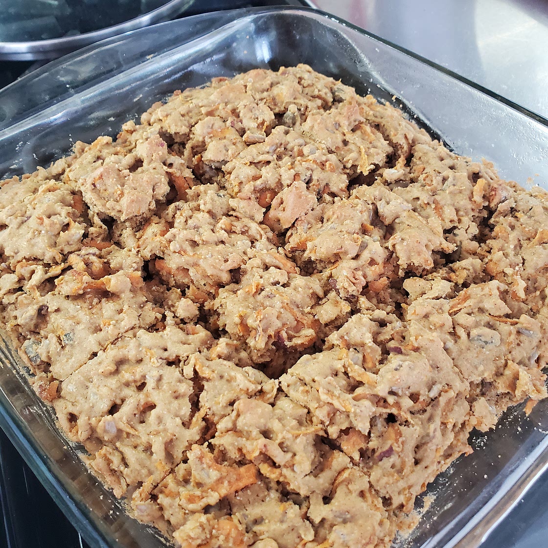 Crunchy Sweet Potato Protein Loaf