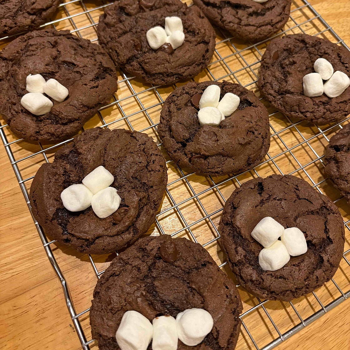 Hot cocoa cookies