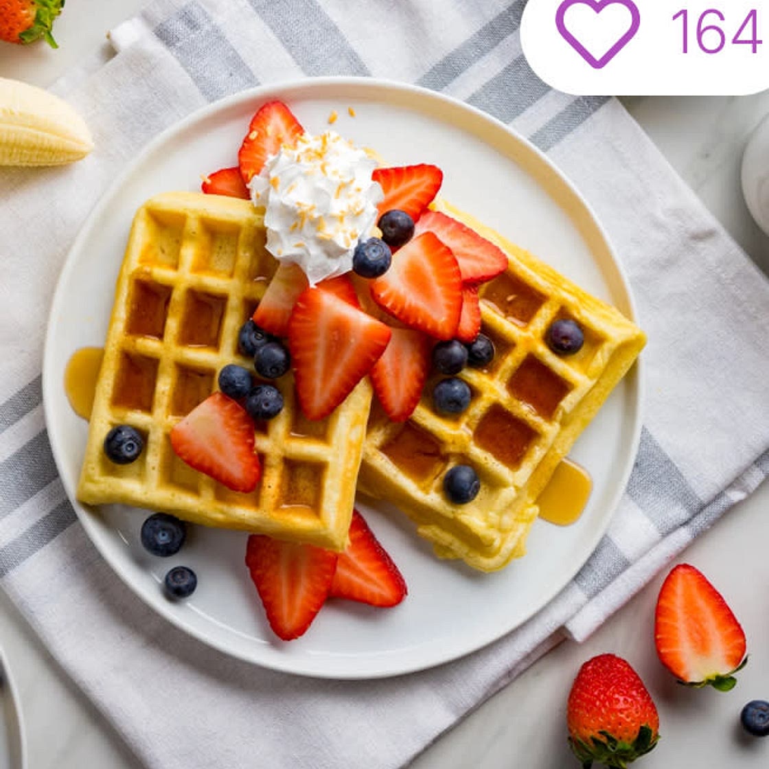 Waffles.   Gaufres by Chaya