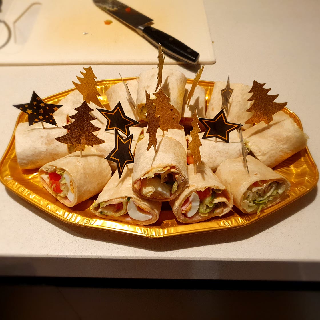 Koude wraps gezond