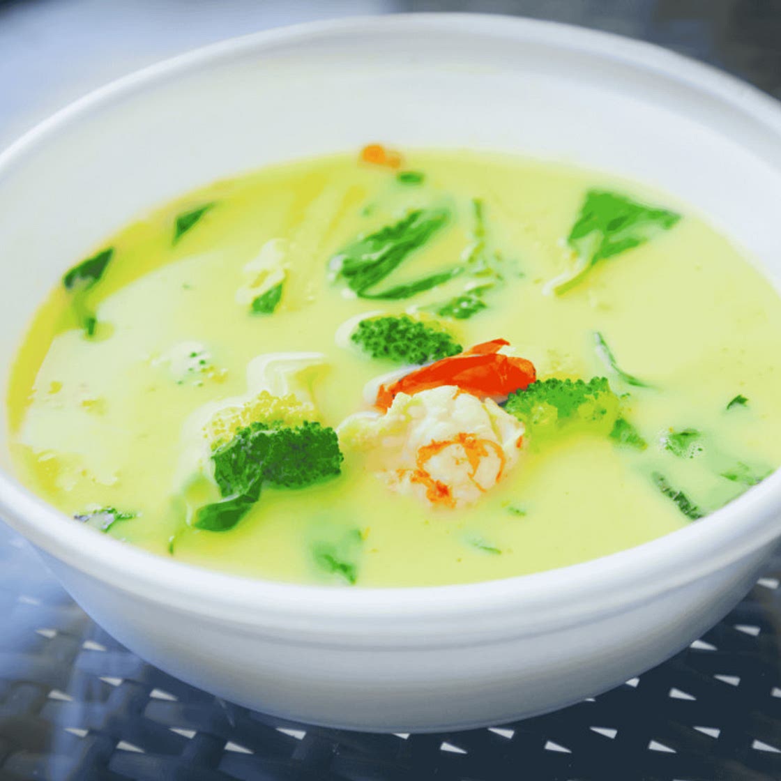 Honduran Plantains with Coconut Seafood Soup