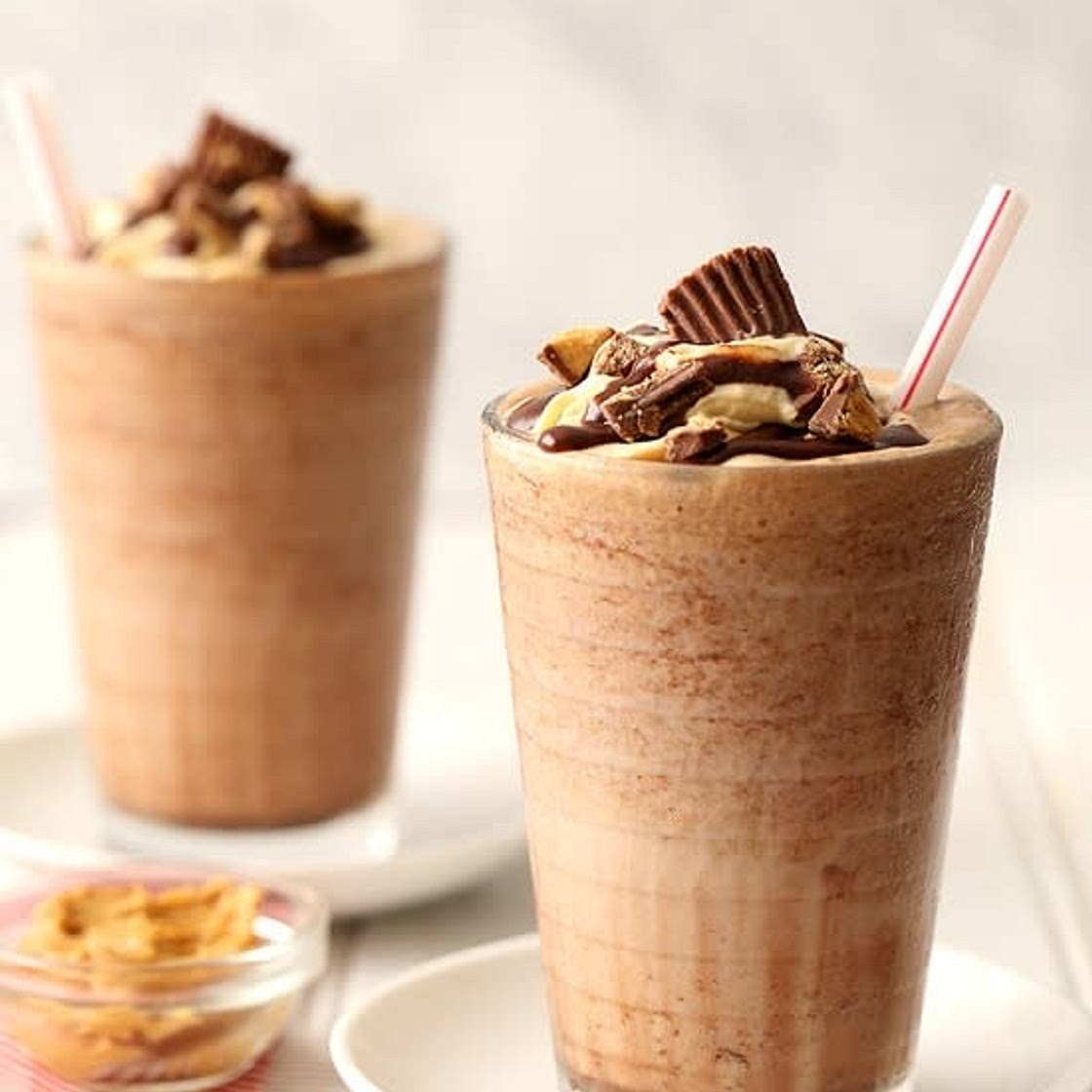 Peanut Butter Cup Mocha - Easy Blender Recipe 