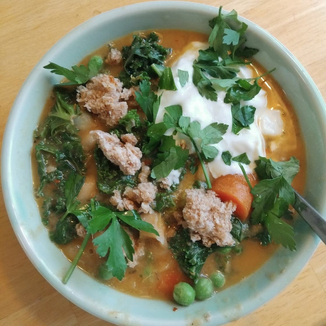 Smoky White Bean and Kale Soup