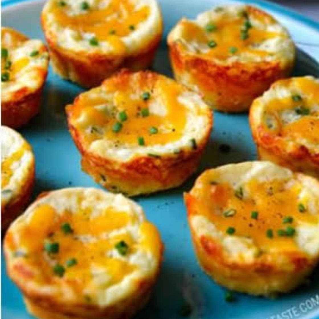 Leftover Mashed Potato Muffins