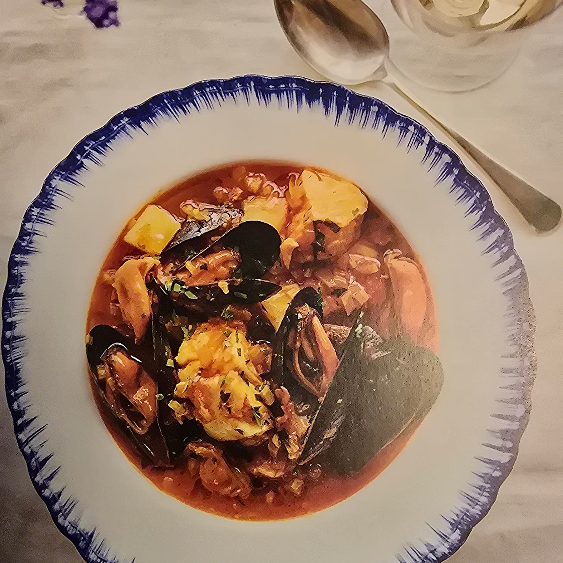 Bouillabaisse-inspired Fish Soup